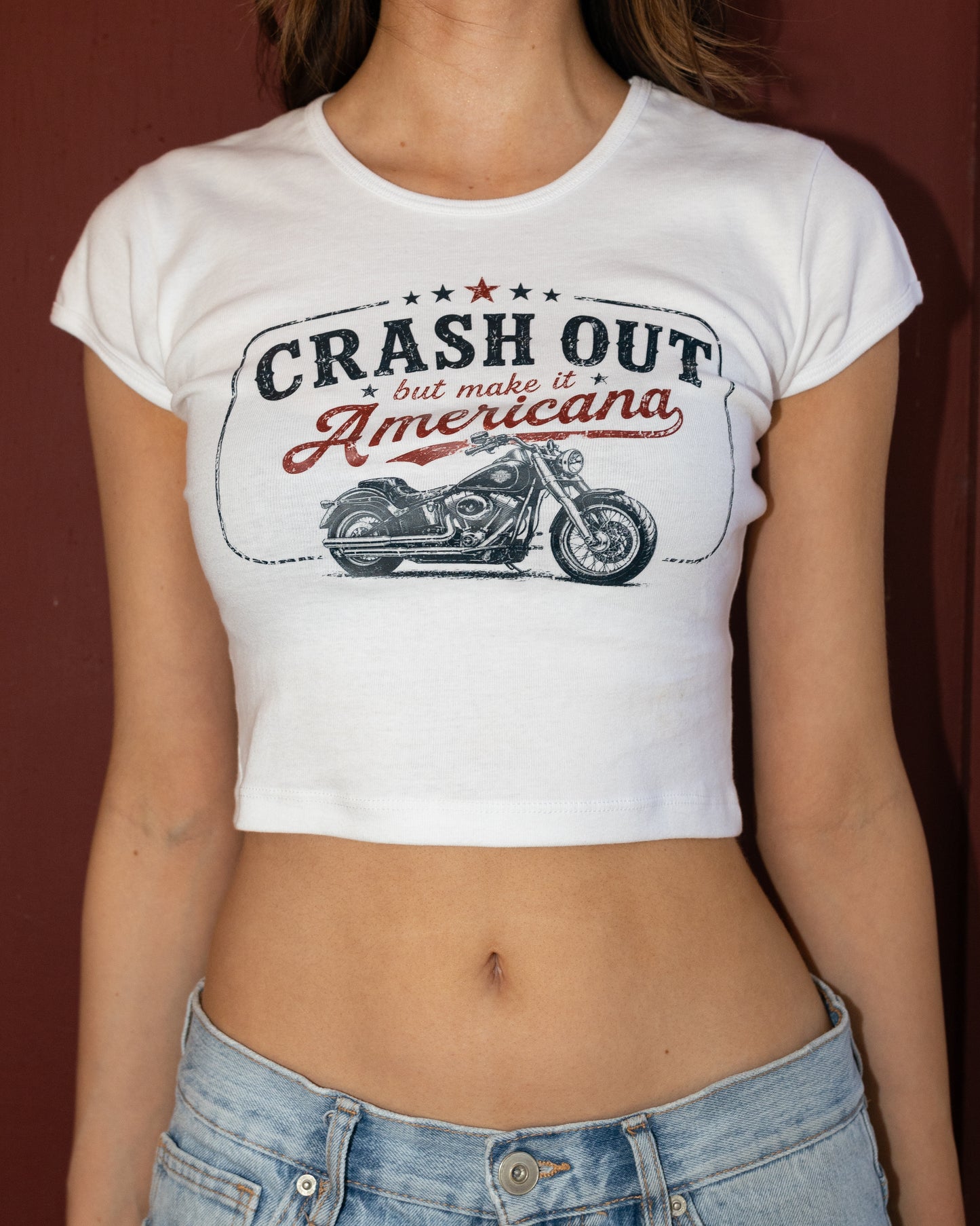 CRASH OUT BABY TEE